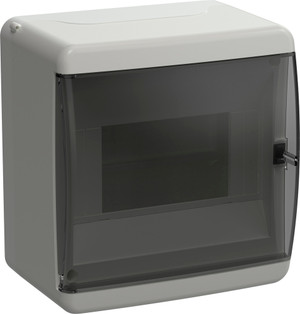Корпус пластиковый навесной на 6 модулей КМПн-6 IP41 TEKFOR Mini белый (IEK) TFM-KP73-N-06-41-K01-K01