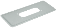 Фланец кабельный TITAN 245х120 с отверстием (IEK) TI-00D-FL-245-120