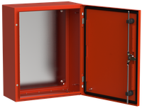 Корпус металлический ЩМП-50.40.20 TITAN 5 УХЛ1 IP66 RAL3020 красный (IEK) TI5-13-N-050-040-020-66