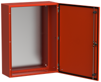 Корпус металлический ЩМП-80.60.25 TITAN 5 УХЛ1 IP66 RAL3020 красный (IEK) TI5-13-N-080-060-025-66