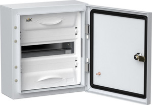 TITAN 5 Корпус металлический ЩРн-12 (1х12) 335х310х140 IP54 белый (IEK) TI5-50-N-012-54