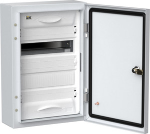 TITAN 5 Корпус металлический ЩРн-24 (1х24) 460х310х140 IP54 белый (IEK) TI5-50-N-024-54