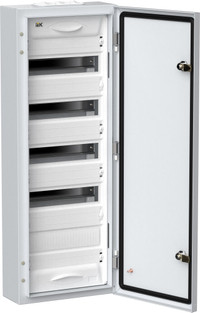 TITAN 5 Корпус металлический ЩРн-60 (1х60) 835х310х140 IP54 белый (IEK) TI5-50-N-060-54