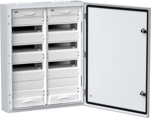 TITAN 5 Корпус металлический ЩРн-96 (2х48) 710х570х140 IP54 белый (IEK) TI5-50-N-2X048-54