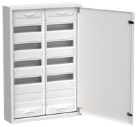 TITAN 5 Корпус металлический ЩРн-120 (2х60) 835х570х140мм IP31 белый (одна дверь) IEK (IEK) TI5-50-N-2X060-31