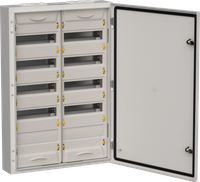 TITAN 5 Корпус металлический ЩРн-120 (2х60) 835х570х140 IP54 сер (IEK) TI5-50-N-2X060-54-7035