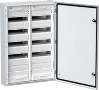 TITAN 5 Корпус металлический ЩРн-120 (2х60) 835х570х140 IP54 белый (IEK) TI5-50-N-2X060-54