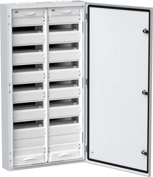 TITAN 5 Корпус металлический ЩРн-168 (2х84) 1085х570х140 IP54 белый (IEK) TI5-50-N-2X084-54