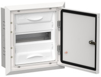 TITAN 5 Корпус металлический ЩРв-12 (1х12) 380х365х130мм IP31 белый (одна дверь) (IEK) TI5-50-V-012-31