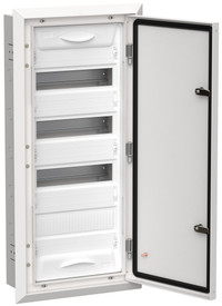 TITAN 5 Корпус металлический ЩРв-48 (1х48) 755х365х130мм IP31 белый (одна дверь) (IEK) TI5-50-V-048-31