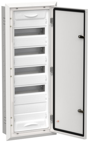 TITAN 5 Корпус металлический ЩРв-60 (1х60) 880х365х130мм IP31 белый (одна дверь) (IEK) TI5-50-V-060-31