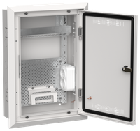 TITAN 5 Корпус мультимедиа ЩРв-24 (1х24) 505х365х130мм IP30 белый IEK (IEK) TI5-51-V-024-30