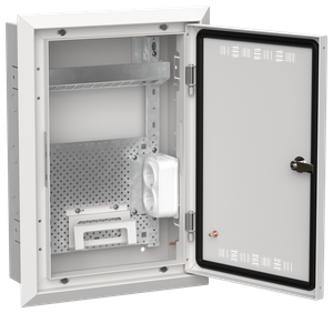 TITAN 5 Корпус мультимедиа ЩРв-24 (1х24) 505х365х130мм IP30 белый IEK (IEK) TI5-51-V-024-30