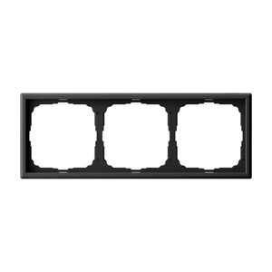 ARTGALLERY рамка 3-постовая, универсальная, карбон (Systeme Electric) GAL001003