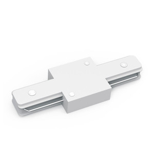 Коннектор для трековых шинопроводов AC 220В Белый IP20 прямой (I) Track (GAUSS) TR106