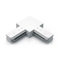 Коннектор для трековых шинопроводов AC 220В Белый IP20 угловой L-образный Track Gauss (GAUSS) TR108