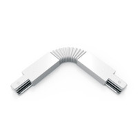 Коннектор для трековых шинопроводов AC 220В Белый IP20 гибкий (I) Track (GAUSS) TR118