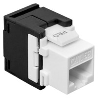 Модуль Keystone TERACOM PRO Cat.5E неэкранированный 110 IDC 180 градусов самозажимной (Toolless) черный (EKF) TRP-KSTN-T180D-5EUTP-BLK