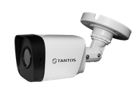 Видеокамера AHD 2МП уличная цилиндрическая 4в1 (AHD, TVI, CVI, CVBS) ИК-20м (2.8мм) (Tantos) TSc-P2HDf