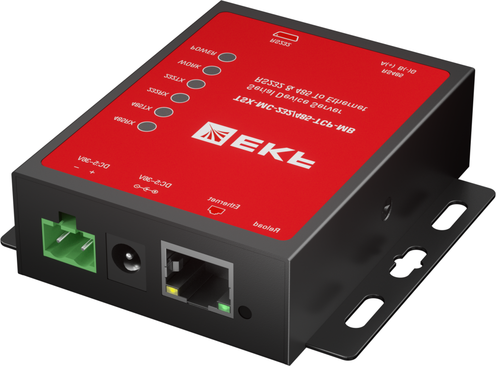 Преобразователь RS-232/485 в Ethernet, Modbus TCP/RTU/ASCII TSX EKF (EKF) TSX-MC-232/485-TCP-MB