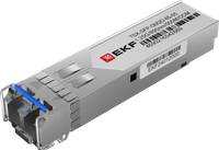 Модуль, оптический трансивер SFP 1,25 Гбит двойное многомодовое оптоволокно 850нм дальность 500м TSX (EKF) TSX-SFP-GM2D-85-05
