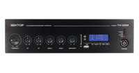 Микшер-усилитель комбинированный компактный, мощность 120 Вт, цифровой FM тюнер, MP3 плеер, USB, SD, Bluetooth, питание 220 В, рэковое крепление (ВЕКТОР) ТУ-120М