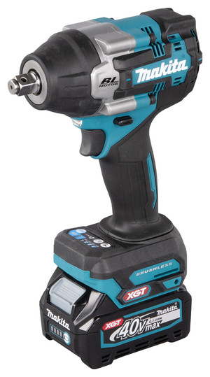 Гайковерт ударный аккумуляторный XGT BL 40В, 1/2'', 750 Нм (2х2.5Ач) (Makita) TW007GD201