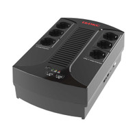 Источник бесперебойного питания line-interactive, Info PDU, 600 ВА/360 Вт, 1/1, 6xSchuko,  USB для зарядки (2), USB + RJ11, 1x7Aч (DKC) INFOPDU600