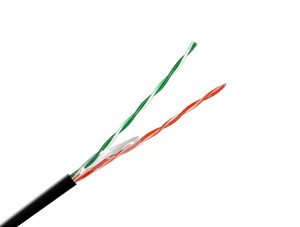 Витая пара U/UTP кат 5e 2х2х0.46 AWG24 Light PE OUT 100м (SkyNet) UTP 2x2x24AWG out/Cu.100