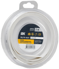 Трубка термоусадочная ТТУ нг-LS 10/5 белая (2м/упак) IEK (IEK) UDR12-010-005-002-K01-T