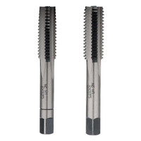 Набор левых метчиков 2шт М8х1,25 115CrV3 (Bucovice Tools) 120080