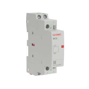 Контактор модульный YON max типа MCE, 2P, 25A, 240В, 2НО (DKC) MCE-25-20-A240