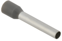 Наконечник НШВИ 4,0-18 серый (100шт/упак) IEK (IEK) UGN11-004-018-100