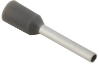 Наконечник НШВИ 0,75-10 серый (20шт/упак) IEK (IEK) UGN11-C75-010-020