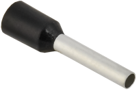 Наконечник НШВИ 1,5-10 черный (20шт/упак) IEK (IEK) UGN11-D15-010-020