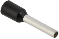 Наконечник НШВИ 1,5-10 черный (100шт/упак) IEK (IEK) UGN11-D15-010-100