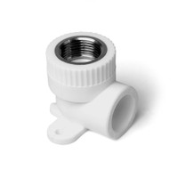 Водорозетка 20x1/2' ВР полипропиленовая PPR белая (PRO AQUA) PA28008P