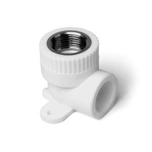 Водорозетка 20x1/2' ВР полипропиленовая PPR белая (PRO AQUA) PA28008P
