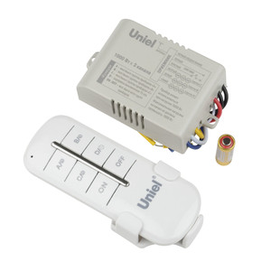 Пульт управления светом. 3 каналах1000Вт. ТМ UCH-P005-G3-1000W-30M (Uniel) UL-00003634