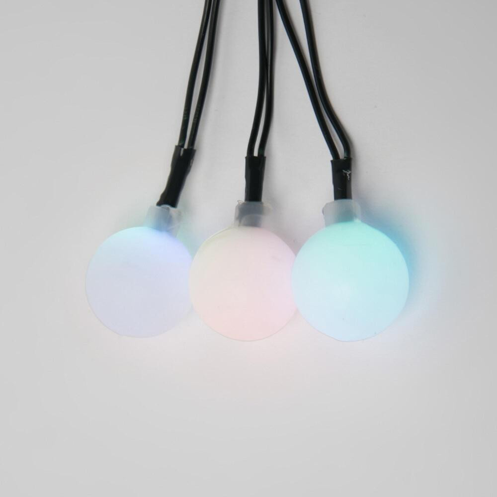 Гирлянда светодиодная Радуга-1 5м 30 светодиодов RGB свет Провод зеленый ULD-S0500-030/DGA RGB IP20 RAINBOW-1 (Uniel) UL-00005470