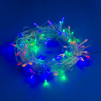 Гирлянда светодиодная 10м 90 светодиодов Разноцветный свет Провод прозрачный ULD-S1000-090/STA MULTI IP20 (Uniel) UL-00007179