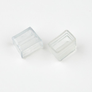 Изолирующий зажим заглушка UCW-N11 CLEAR 025 POLYBAG для светодиодных лент ULS-N11 NEON 24В 8x16мм цвет прозрачный 25 штук в пакете (Uniel) UL-00009277