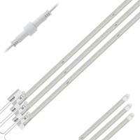 ULY-P91-20W/SPFR/K IP65 AC220V CLEAR KIT03 Светильник для растений светодиодный линейный, 1200мм. Спектр для фотосинтеза. В составе набора из 3-х штук. TM (Uniel) ULY-P91-0003