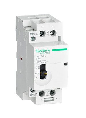 Контактор 2P 2НО 40A AC 230В-230В City9 Set (Systeme Electric) C9C32240