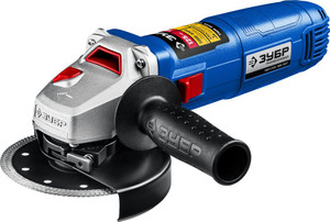 Угловая шлифовальная машина 125 мм, 1500 Вт, с регулировкой оборотов, компакт, Профессионал (ЗУБР) УШМ-П125-1500 ЭПСТ