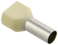Наконечник НШвИ 2х10-14 слоновая кость НГИ2 (IEK) UTE10-D10-0-100