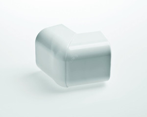 Угол внешний для РКК-74х55 (белый) (RUVinil) УВШ-74х55