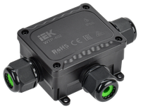 Коробка распред. герметичная WTP-402 3 ввода IP68 (IEK) UWB10-T-450-41-03-68