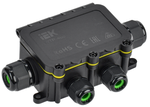 Коробка распред. герметичная WTP-405 6 вводов IP68 (IEK) UWB10-X-450-41-06-68