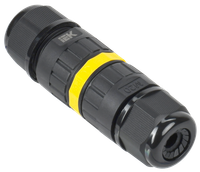 Коннектор кабельный герметичный WTP-102 3 PIN IP68 (IEK) UWC10-I-024-3-68